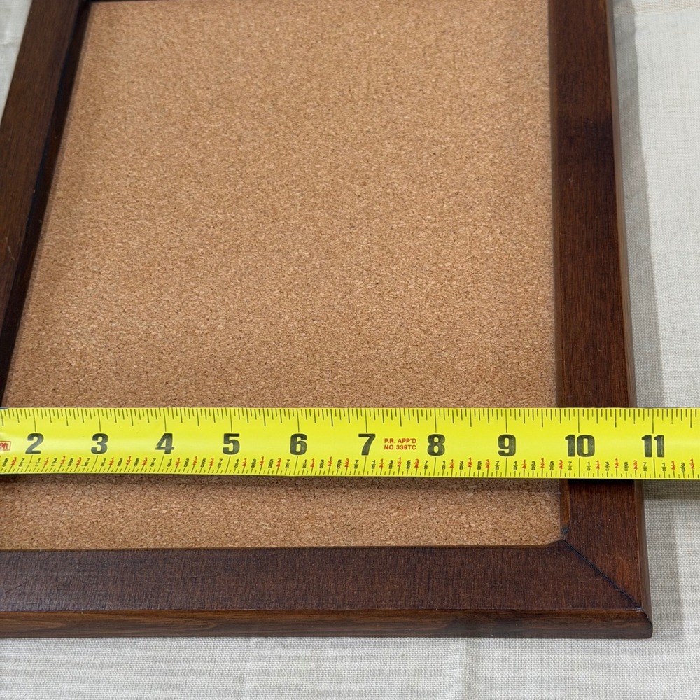 Vintage Feed My Sheep Memo Board Cork Board Wall Organizer Framed Cross Stitch - Picture 5 of 10